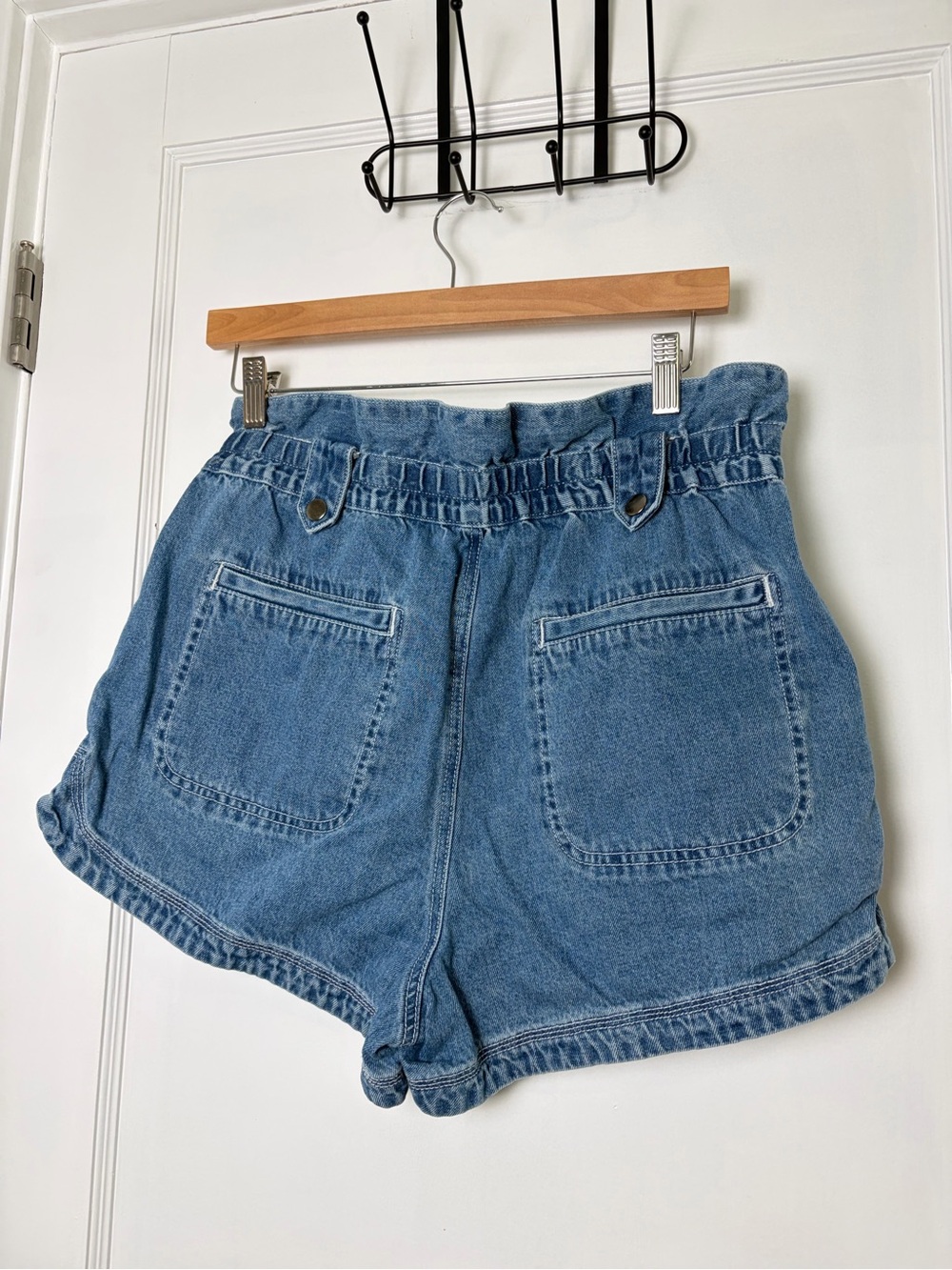 Sea Alyssa Paperbag Denim Shorts 8 - Picture 14 of 16